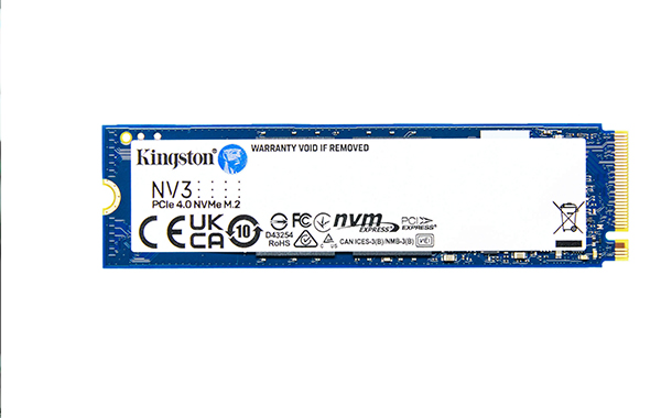 Kingston brings Next-Gen Performance with NV3 PCIe 4.0 NVMe SSD